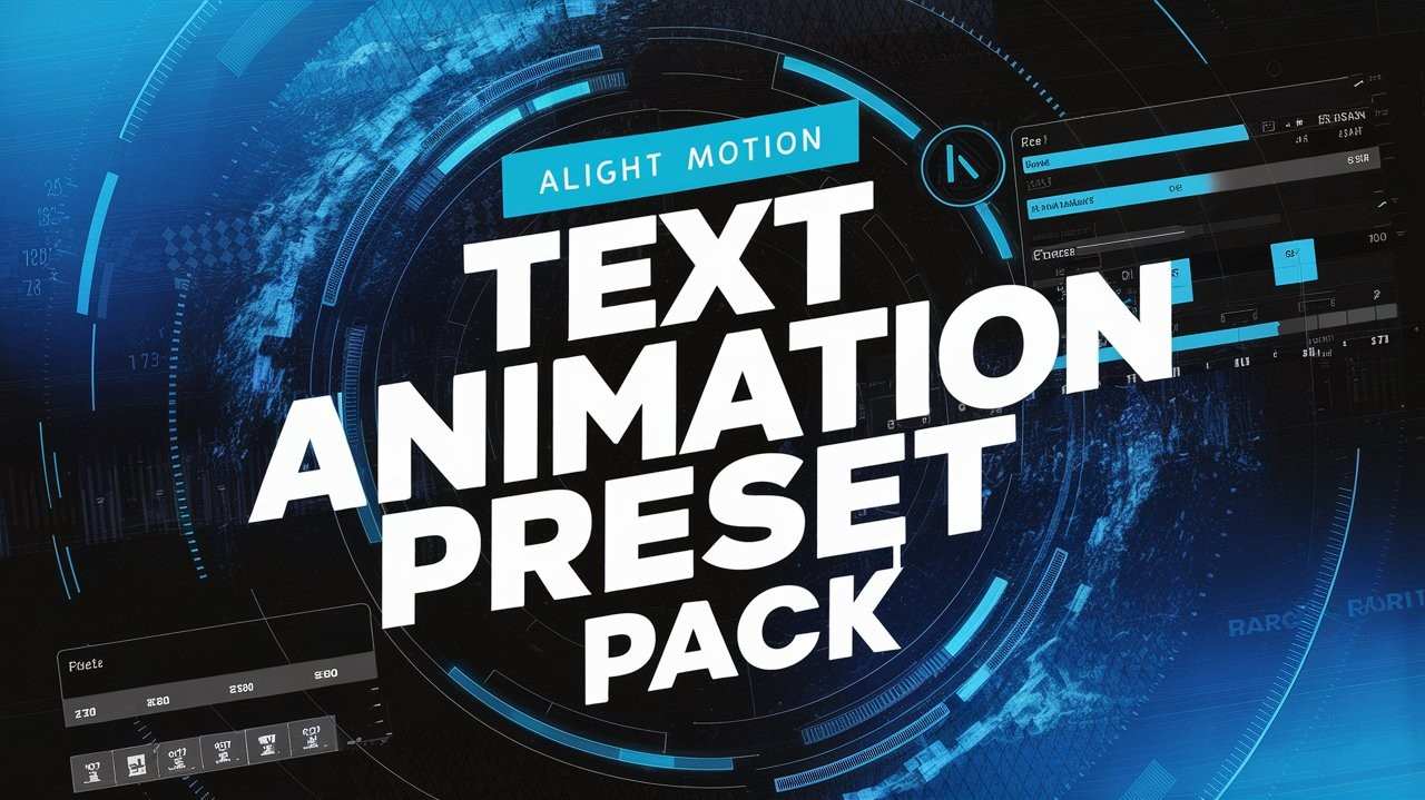 Alight Motion  Text Effect Presets Download | 13-7-24